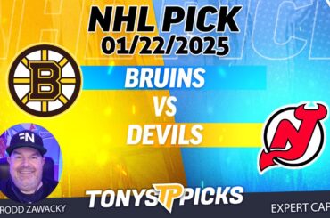 Boston Bruins vs New Jersey Devils 1/22/25 NHL Free Pick