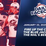 Fire Up The Cannons: The Blue Jackets are the NHL's Best Story | Daily Faceoff LIVE January 23rd