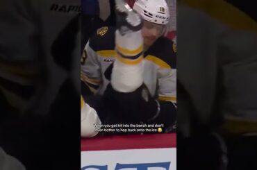 Boston Bruins Vinni Lettieri Completes The Perfect Line Change - NHL