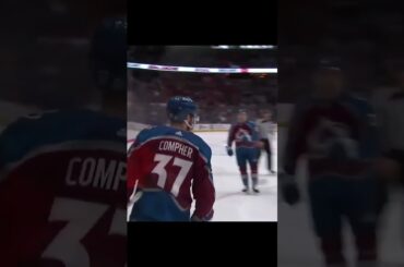 GOAL  J T  Compher  Colorado Avalanche v Pittsburgh Penguins  NHL 2022 23#shorts