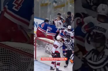Igor Shesterkin Goes After Brady Tkachuk 😳