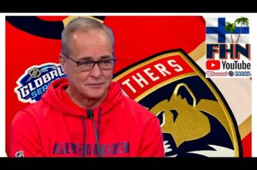Paul Maurice: Florida Panthers Pregame Suomessa - Pregame in Finland vs. Dallas Stars