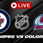 Winnipeg Jets Vs Colorado Avalanche NHL LIVE STREAM