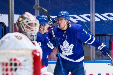 Justin Holl 1st of the Season vs Ottawa Senators w/Joe Bowen Commentary (1/1/2022)