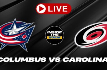 Columbus Blue Jackets Vs Carolina Hurricanes |  NHL LIVE Stream