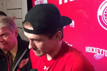 Red Wings’ Filip Zadina scores biggest goal of NHl career