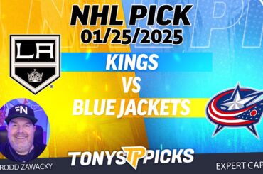 LA Kings vs Columbus Blue Jackets 1/25/25 NHL Pick Prediction
