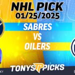 Buffalo Sabres vs Edmonton Oilers  1/25/25 NHL Pick Prediction