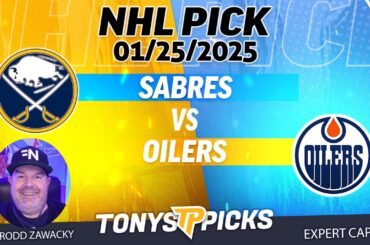 Buffalo Sabres vs Edmonton Oilers  1/25/25 NHL Pick Prediction
