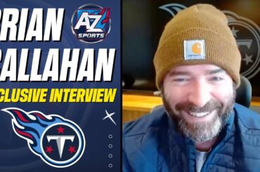 1 on 1 with Titans HC Brian Callahan: 2024 Recap, Will Levis, GM Search, NFL Draft, & More