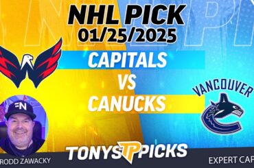 Washington Capitals vs Vancouver Canucks 1/25/25 NHL Pick Prediction