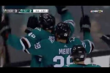 Tomas Hertl Goal vs VGK 04-30-2018