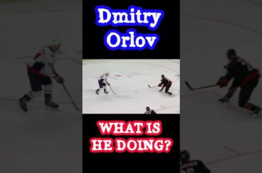 Dmitry Orlov what is he doing?! | NHL | hockey | Washington capitals vs Hurricanes | #shorts