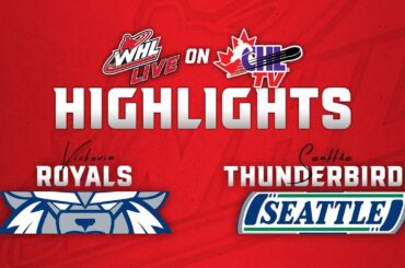 Victoria Royals at Seattle Thunderbirds 01/24 | WHL Highlights 2024-25