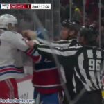 Matt Rempe vs Arber Xhekaj Jan 19, 2025