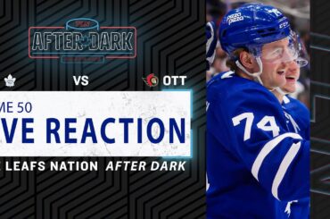 Maple Leafs at Ottawa Senators LIVE POST GAME | Game 50 Reaction