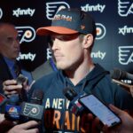 10/26 PHI vs. MIN Postgame: Nick Seeler