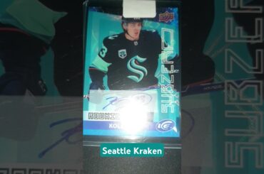 Kole Lind UD Ice Sub-Zero Rookie Auto