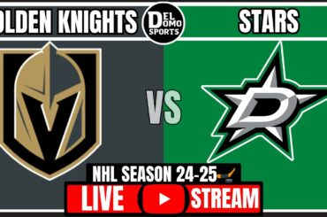 Vegas Golden Knights vs Dallas Stars 🏒 NHL Game Score Play-by-Play - JAN 24, 2025