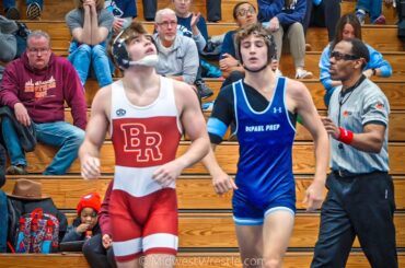 150 – Drew Gerstung {G} of DePaul College Prep IL vs. Jack O'Connor {R} of Brother Rice IL