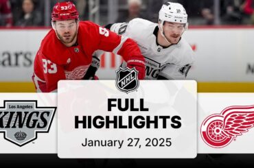 NHL Highlights | Kings vs. Red Wings | January 27, 2025