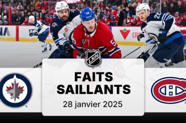 Jets vs Canadiens 28/01 | Faits saillants