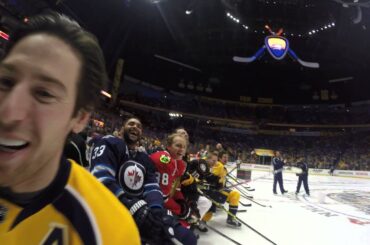 Brent Burns NHL All-Star Breakaway Challenge GoPro Angle #NateVision