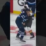 Keegan Kolesar's Big Hit and Fight in Vegas Golden Knights Game #shorts