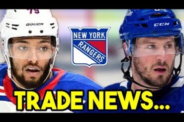 THIS IS BIG NEW YORK RANGERS TRADE NEWS...