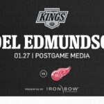 Defenseman Joel Edmundson | 01.27 LA Kings fall to Detroit Red Wings