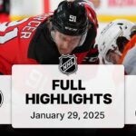 NHL Highlights | Flyers vs. Devils | January 29, 2025