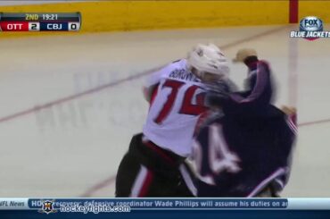 Mark Borowiecki vs Derek MacKenzie Nov 5, 2013