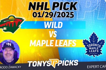 Minnesota Wild vs Toronto Maple Leafs 1/29/25 NHL Pick Prediction