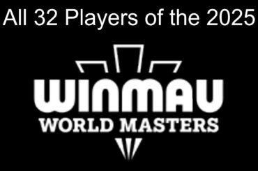 All 32 Winmau World Masters Players 2025