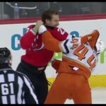 Kurtis MacDermid Drops The Gloves With Ross Johnston