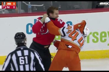 Kurtis MacDermid Drops The Gloves With Ross Johnston