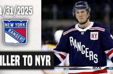 BREAKING: The New York Rangers Acquire J.T. Miller! My Thoughts & Opinions!