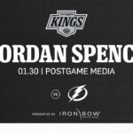 Defenseman Jordan Spence | 01.30 LA Kings fall to Tampa Bay Lightning