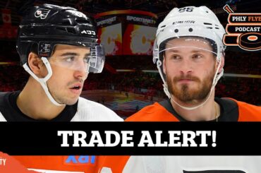 Flyers TRADE for Andrei Kuzmenko, Jakob Pelletier, & Picks; Morgan Frost & Joel Farabee to Flames