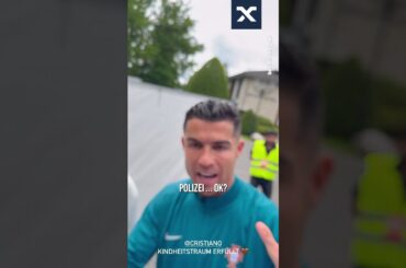 Ronaldo kann Deutsch?! 🇩🇪😳 #shorts