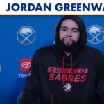 "Great To Be Back With The Guys" | Jordan Greenway Joins Buffalo Sabres Teammates After Surgery
