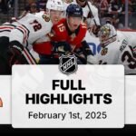 NHL Highlights | Blackhawks vs. Panthers | February 01, 2025