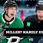 JT Miller-less Canucks outpaced by Hintz, Robertson, Dallas Stars | STARS POSTGAME