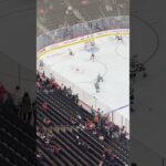 Drew Doughty signing an autograph in Philadelphia during warmups