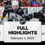 NHL Highlights | Jets vs. Capitals - February 1, 2025