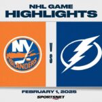 NHL Highlights | Islanders vs. Lightning - February 1, 2025