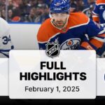 NHL Highlights | Maple Leafs vs. Oilers - February 01, 2025
