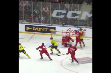 Oskar Lang mål mot Tjeckien