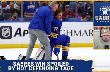 No Sabre comes to Tage Thompson's defense in disheartening win