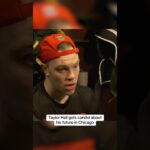 Taylor Hall was candid about his future with the Blackhawks